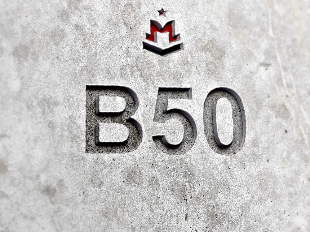 Класс бетона B50 Класс бетона B50