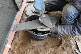 цементно-песчаный раствор